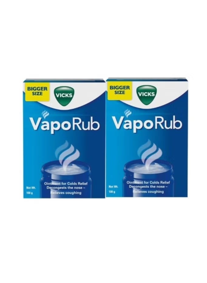 Vapo Rub (2*100 Gm Pack) 25% off